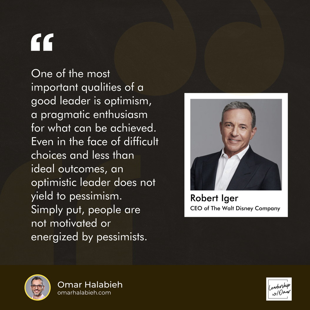 Reflection Friday: Leading with Optimism