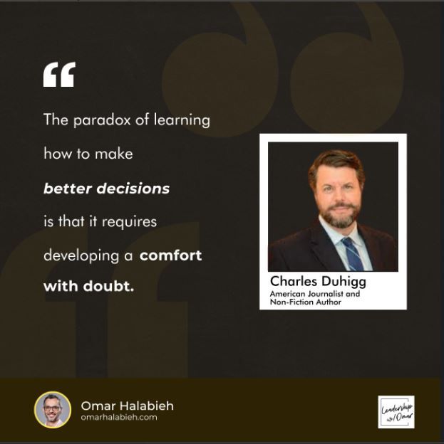 Reflection Friday: Make Better Decisions