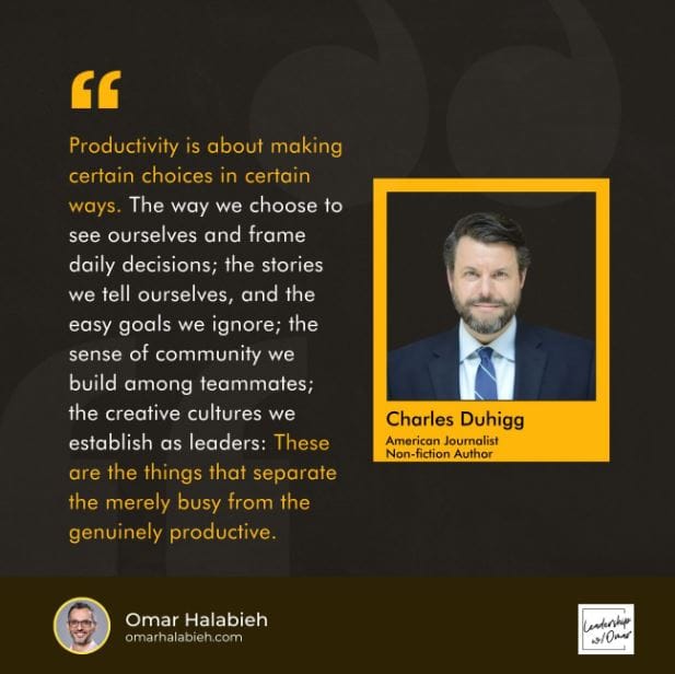 Reflection Friday: Choosing Productivity Daily