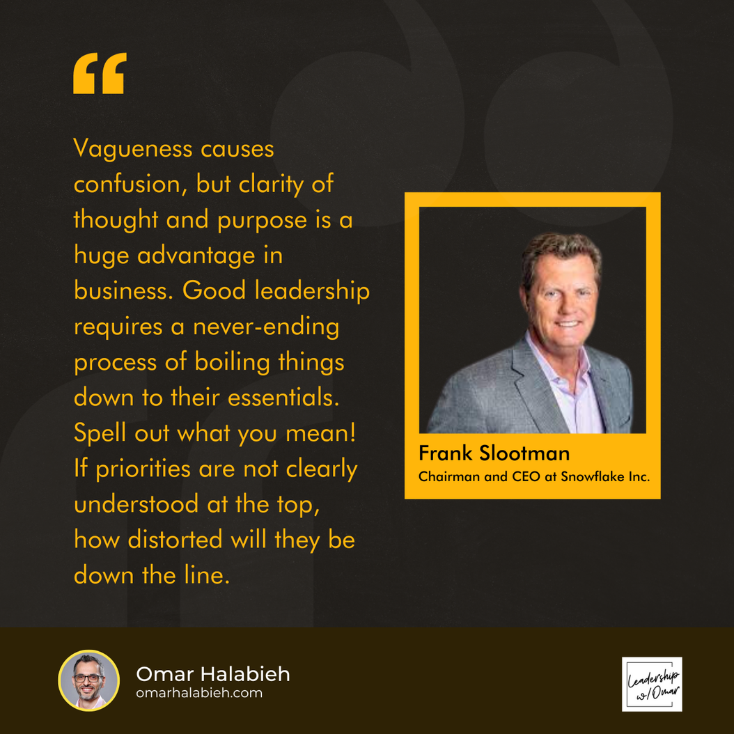 Reflection Friday: Clarity Over Vagueness