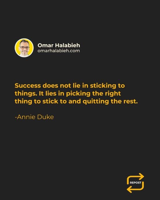 From Omar's Desk: Quit