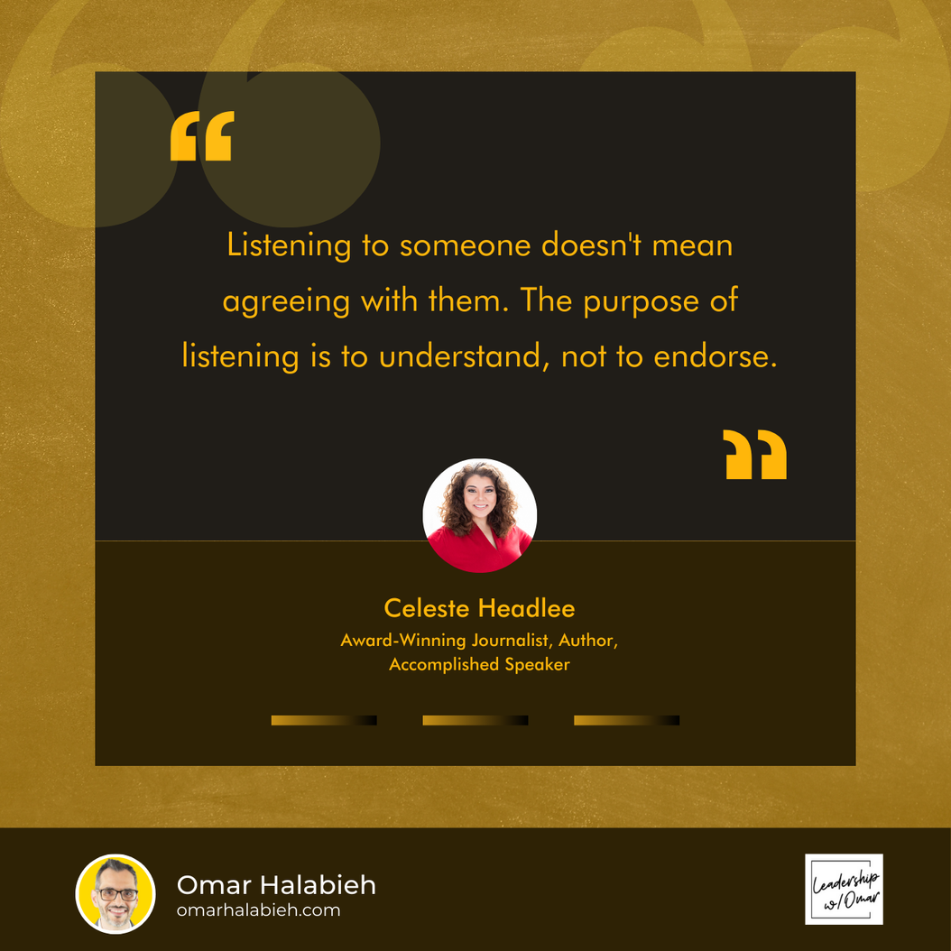 Reflection Friday: The Purpose of Listening