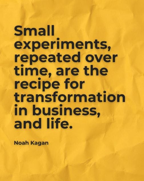 Reflection Friday: Small actions, Big impact.