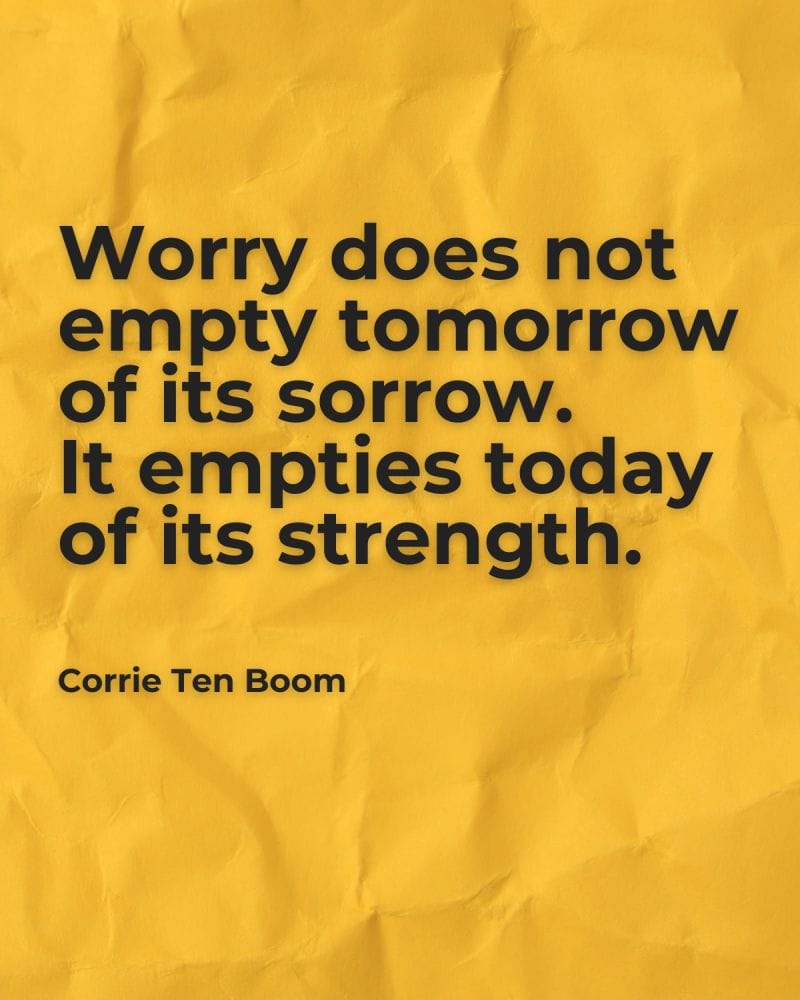 Reflection Friday: Strength over Worry