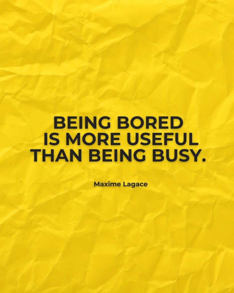 Reflection Friday: Busy all the time?