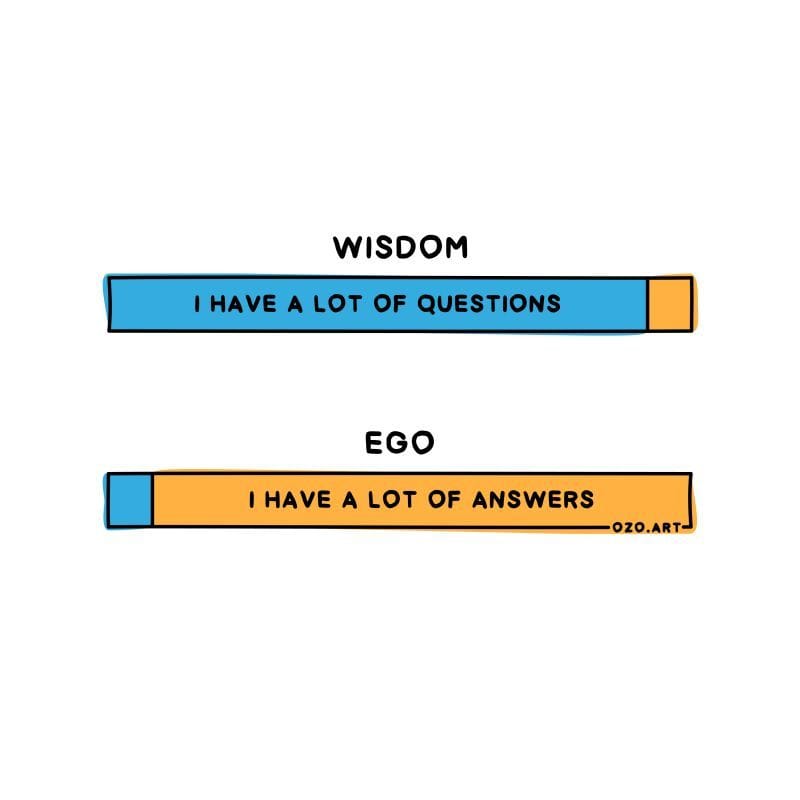 Reflection Friday: Wisdom vs Ego