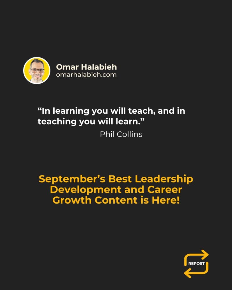 September's Best Leadership Development and Career Growth Content