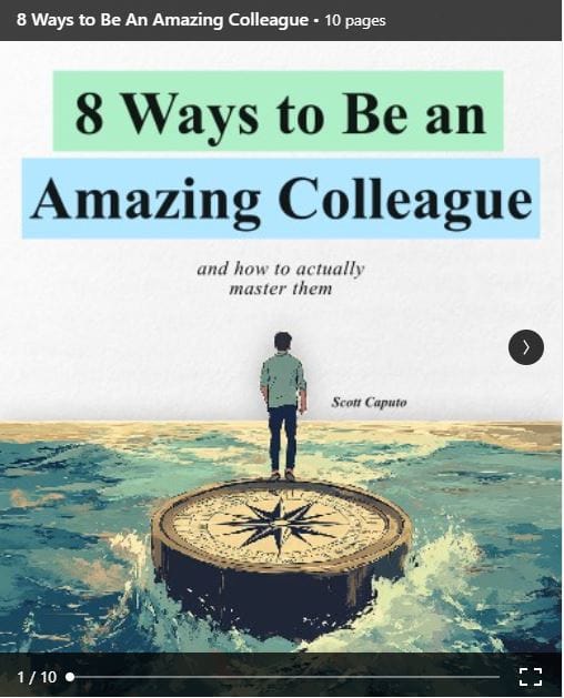 8 Ways to Be an Amazing Colleague