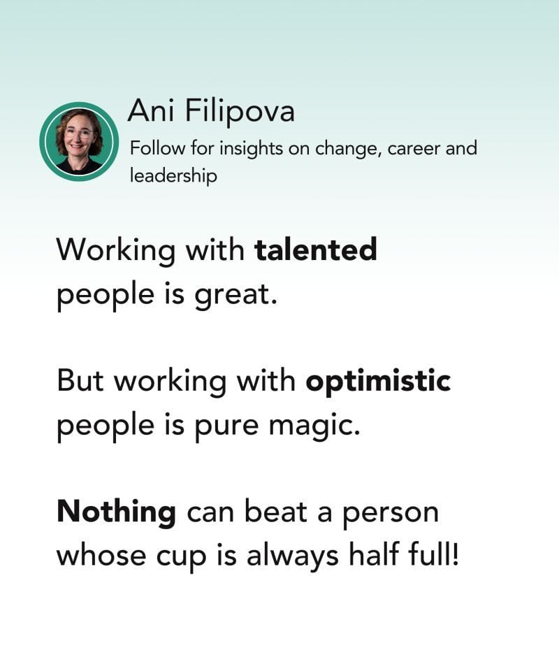 Real Optimists Don’t Ignore Problems — They Solve Them