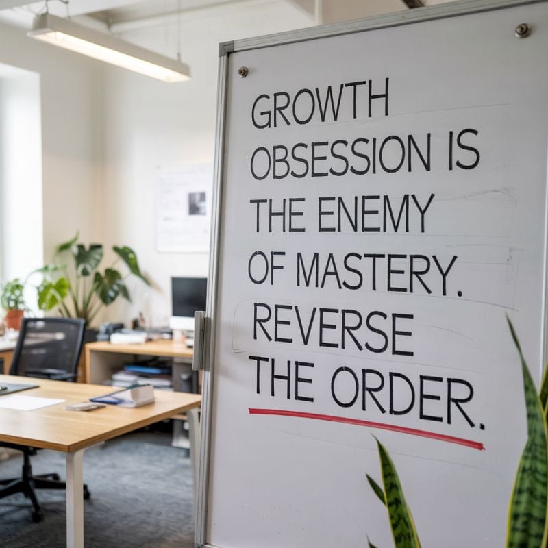 Want to Grow Fast? Master Where You Stand First.