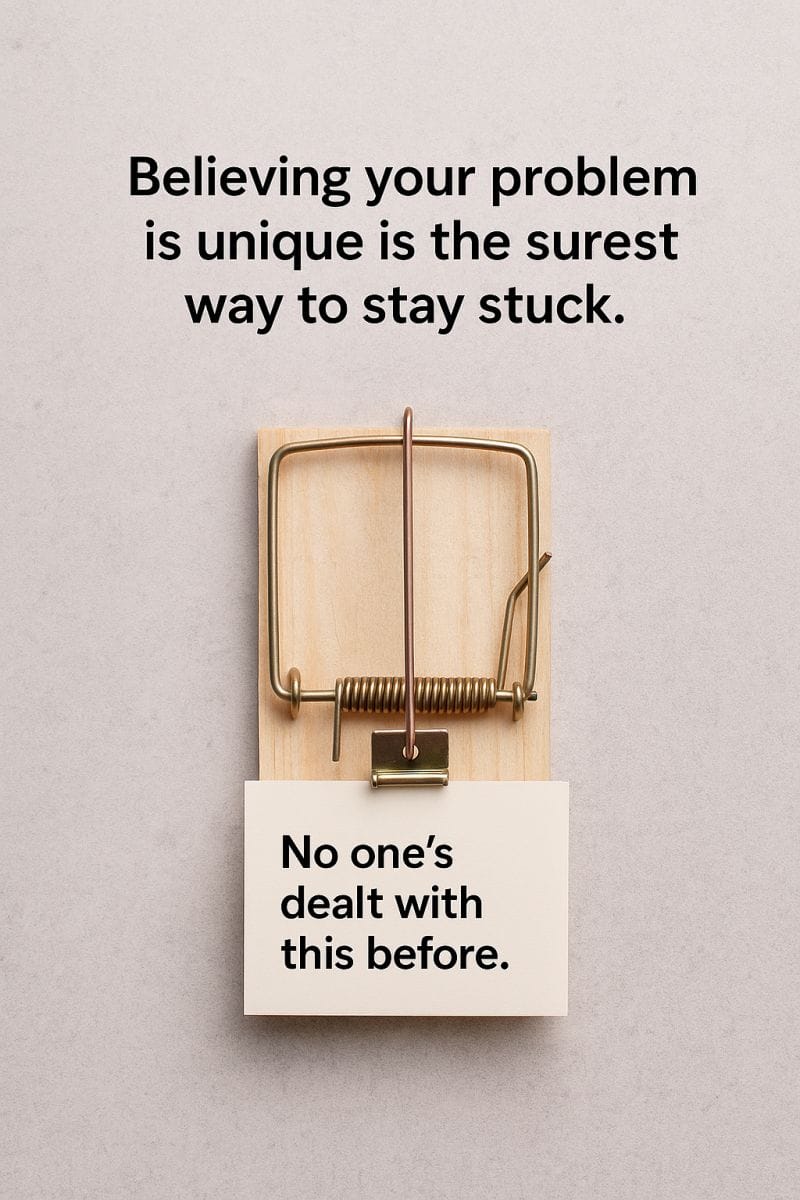 Your Problems Aren’t Unique — And That’s Your Superpower